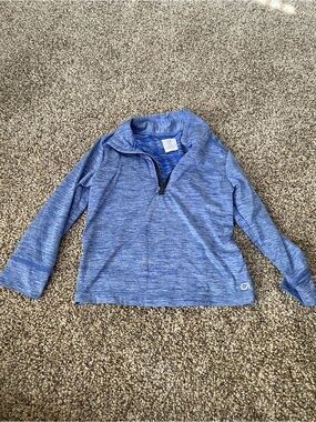 Baby Gap - Blue Heathered Quarter-Zip Pullover - 3T